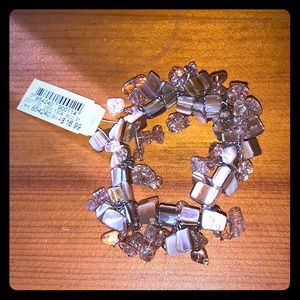 Dress barn bracelet cream nude colors